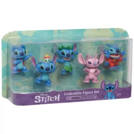 Disney Stitch pack 5 figures 7cm termékfotója