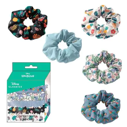Disney Stitch assorted blister 5 hair ties product photo