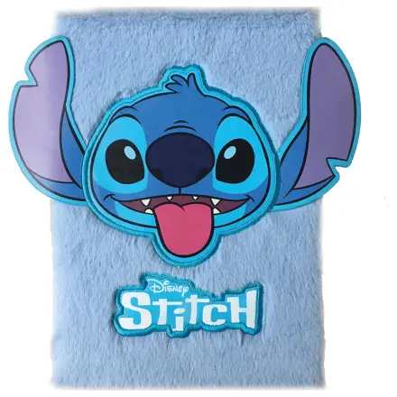 Disney Stitch A5 plush notebook product photo
