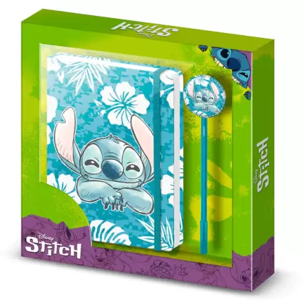 Disney Stitch Aloha diary + pen set product photo