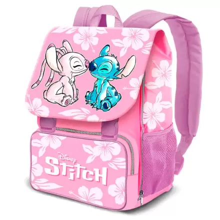 Disney Stitch & Angel flap backpack 45cm termékfotója