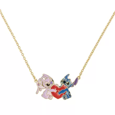 Disney Stitch & Angel necklace (gold plated) product photo