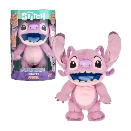 Disney Stitch Angel electric interactive puppet figure 30 cm product photo