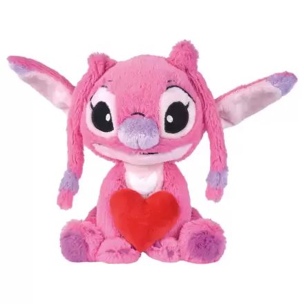 Disney Stitch Angel heart plush toy 25cm product photo