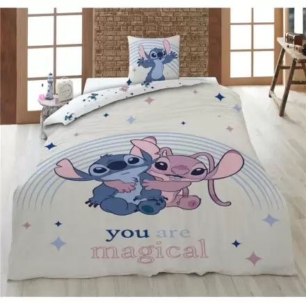 Disney Stitch & Angel policotton duvet cover bed 90cm product photo