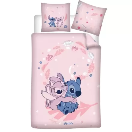 Disney Stitch & Angel policotton duvet cover bed 90cm product photo