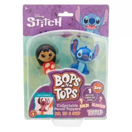 Disney Stitch blister 3 decorative figures pencils product photo
