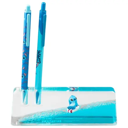 Disney Stitch set of pencil, pen and acrylic stand product photo