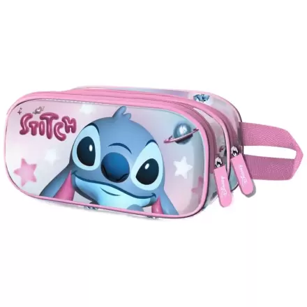 Disney Stitch Cosmi double 3D pencil case product photo