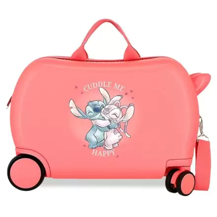 Disney Stitch Cuddle Me Coral ABS suitcase 45cm product photo
