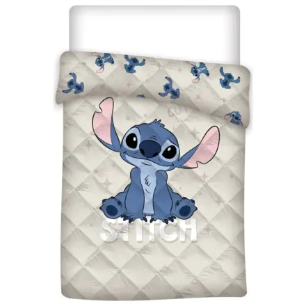 Disney Stitch Cute Quilted Bedspread product photo