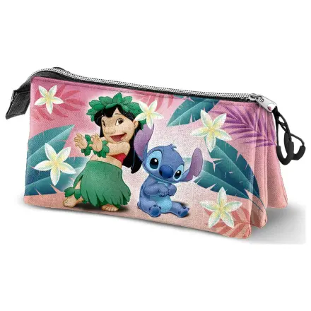 Disney Stitch Dance triple pencil case product photo