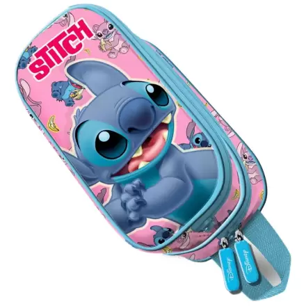Disney Stitch double 3D pencil case product photo