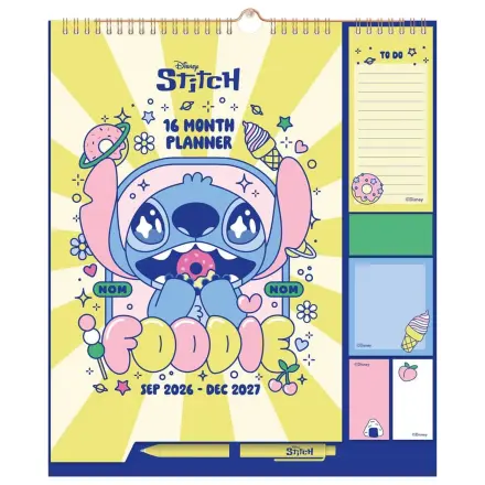 Disney Stitch Wall Planner 2026/27 30 x 34 cm product photo