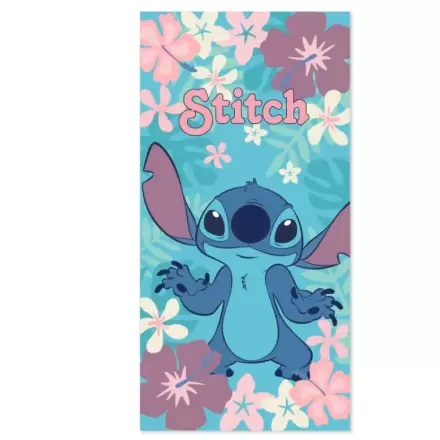 Disney Stitch Flowers microfibre beach towel termékfotója