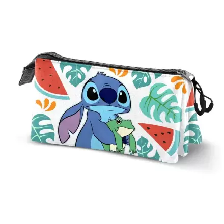 Disney Stitch Frog triple pencil case termékfotója