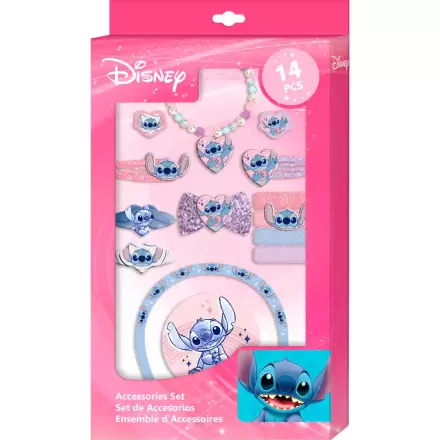 Disney Stitch pack hair accessories 14pcs product photo
