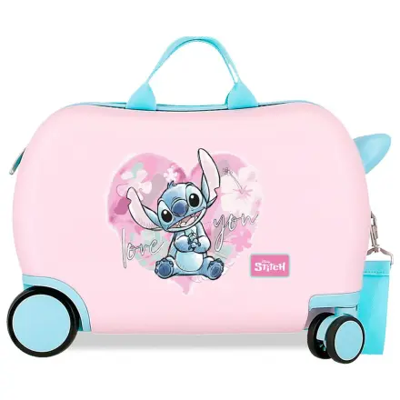 Disney Stitch Heart ABS trolley suitcase 45cm product photo