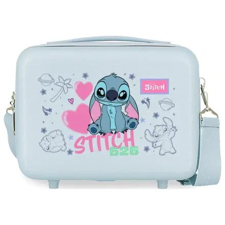 Disney Stitch Hearts ABS adaptable beauty case 29cm product photo