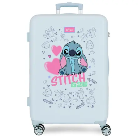Disney Stitch Hearts ABS trolley suitcase 65cm product photo