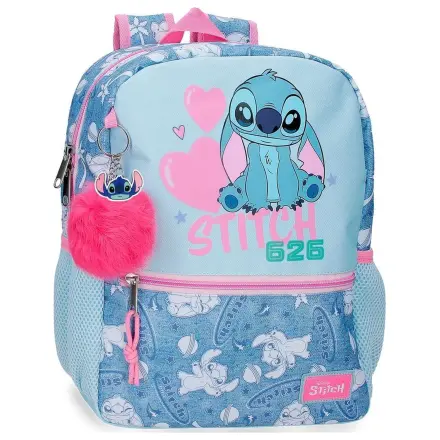 Disney Stitch Hearts adaptable backpack 33cm product photo