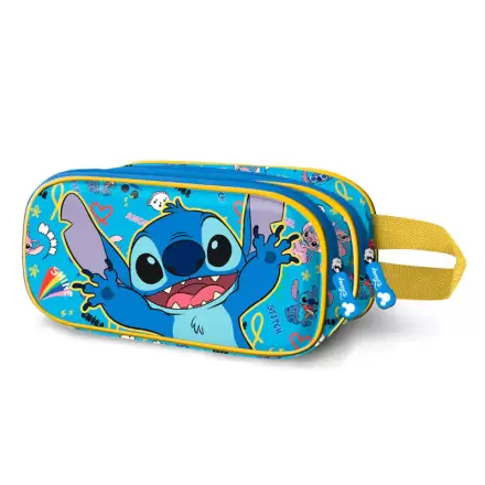 Disney Stitch Hello double 3D pencil case termékfotója