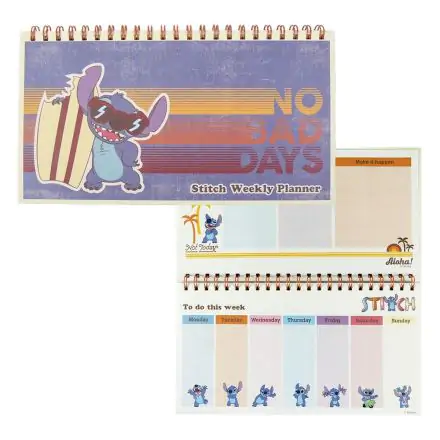 Disney Stitch week planner termékfotója