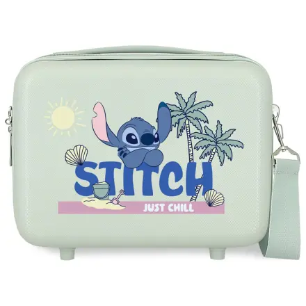 Disney Stitch Just Chill ABS adaptable beauty case 29cm product photo