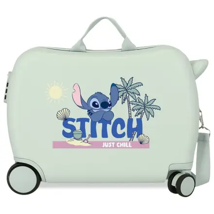Disney Stitch Just Chill ABS trolley suitcase 50cm product photo