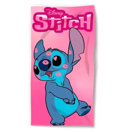 Disney Stitch Kiss microfibre beach towel termékfotója