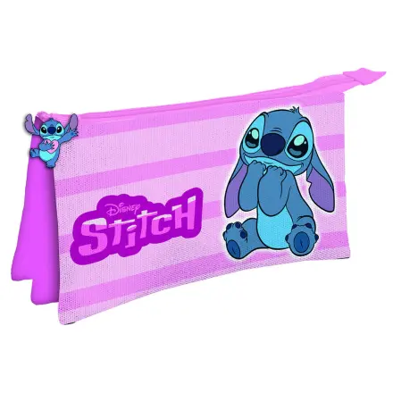 Disney Stitch Lovely triple pencil case product photo