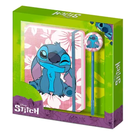 Disney Stitch Maui diary + pen set product photo