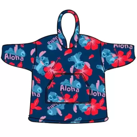 Disney Stitch oversize sweatshirt coat adult coral product photo