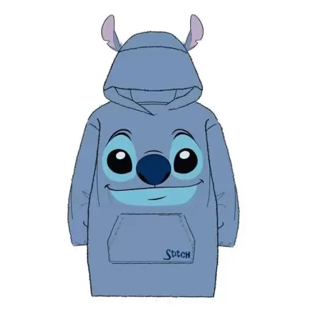 Disney Stitch oversize sweatshirt coat kids coral product photo