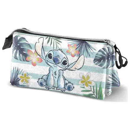 Disney Stitch Ocean triple pencil case product photo