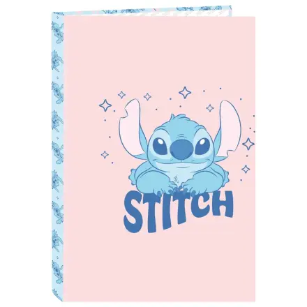 Disney Stitch Ohana A4 cardboard 4 rings binder product photo