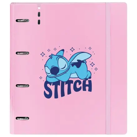 Disney Stitch Ohana A4 cardboard 4 rings binder with sheets product photo