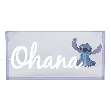 Disney Stitch Ohana LED lamp termékfotója