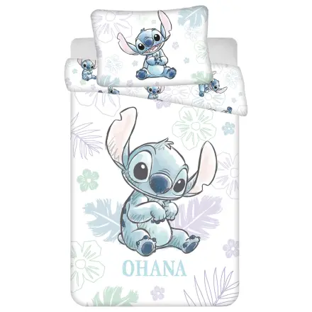 Disney Stitch Ohana White Kids' Duvet Cover product photo