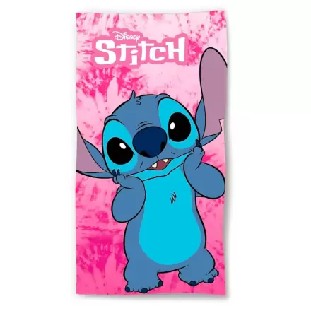 Disney Stitch Pink microfibre beach towel termékfotója