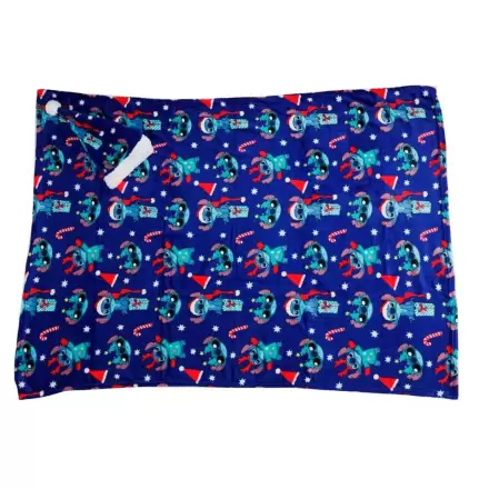 Disney Stitch Coral blanket + hat set product photo