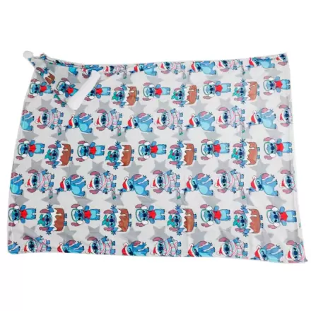 Disney Stitch Coral blanket + hat set product photo