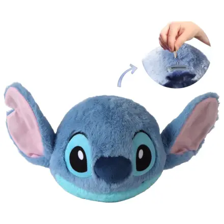 Disney Stitch plush money bank product photo