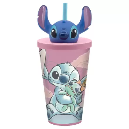 Disney Stitch 3D topper cane tumpler 500ml product photo