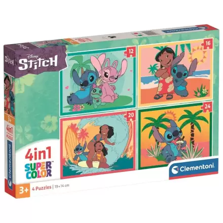 Disney Stitch puzzle 12+16+20+24pcs product photo