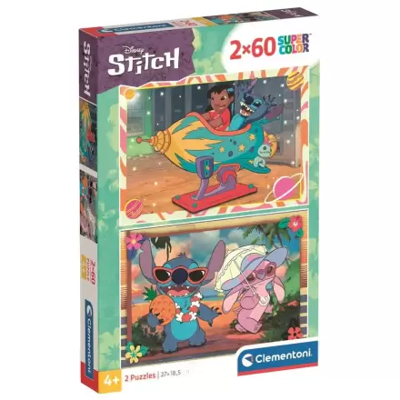 Disney Stitch puzzle 2x60pcs product photo