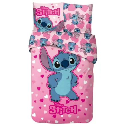 Disney Stitch Rose Heart duvet cover product photo