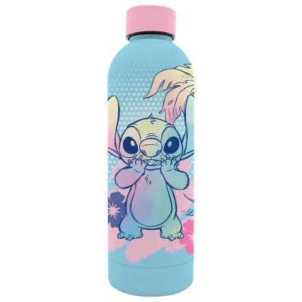 Disney Stitch stainless steel soft touch water bottle 500ml product photo