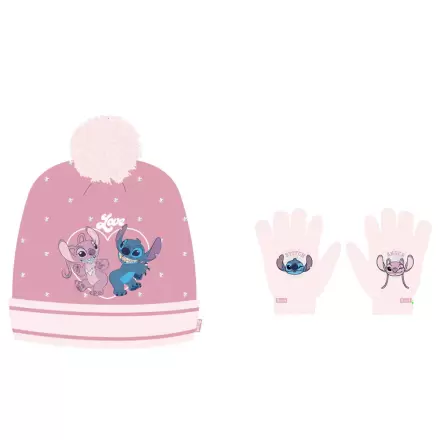 Disney Stitch hat and gloves set termékfotója