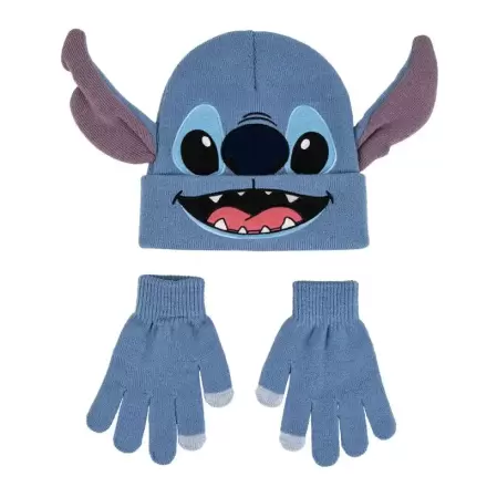 Disney Stitch hat and gloves set product photo